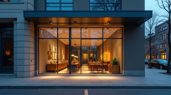 Optimiser l'habillage façade magasin pour un impact visuel