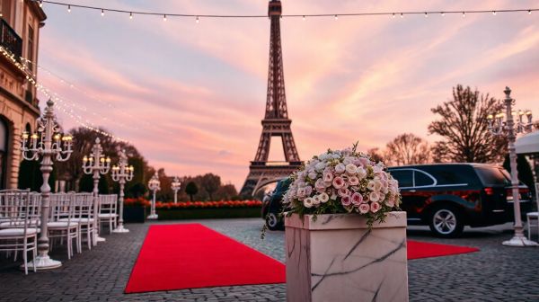 Top idées d'événements de luxe personnalisés à Paris
